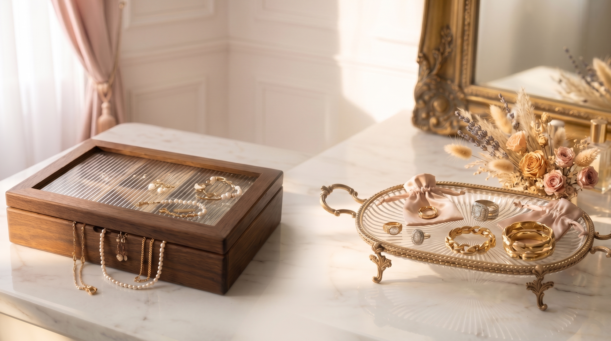 Luxury Jewellery Storage Boxes UK: Jewellery Box vs Tray + Our Top 5 Solutions