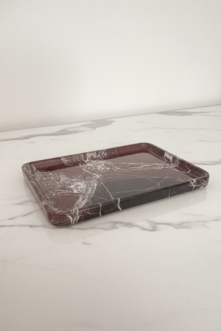 Bordeaux Marbre Tray